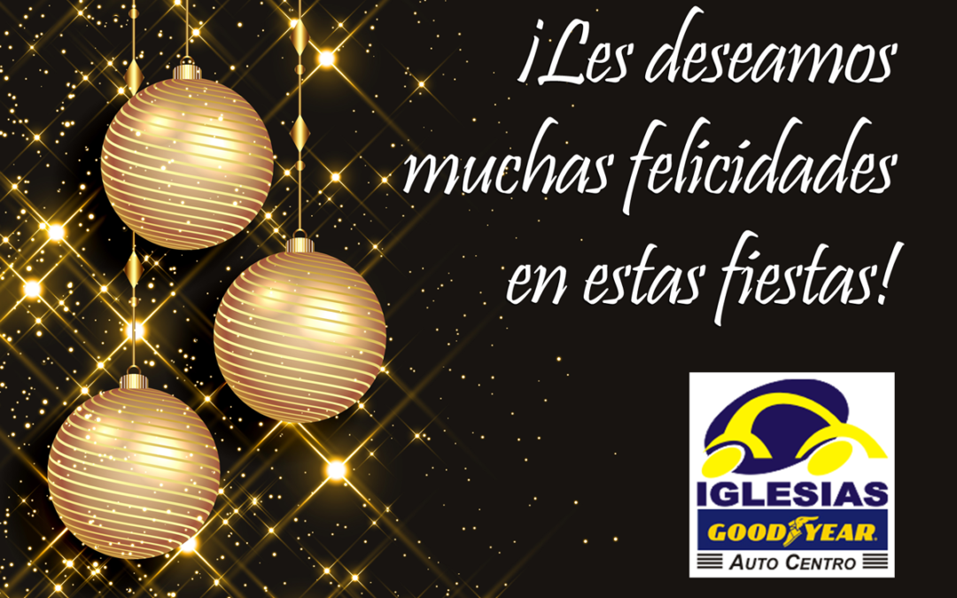 ¡Les deseamos Felices Fiestas a clientes y amigos!